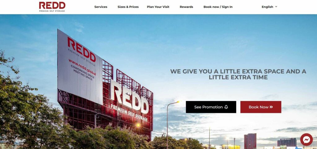 REDD Premium Self-Storage's Homepage