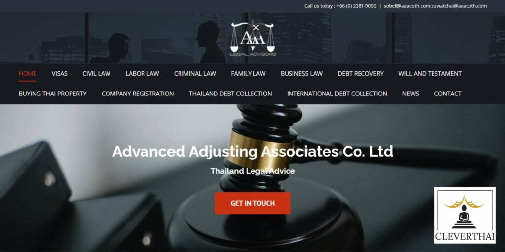 AAA Legal Advisors Homepage