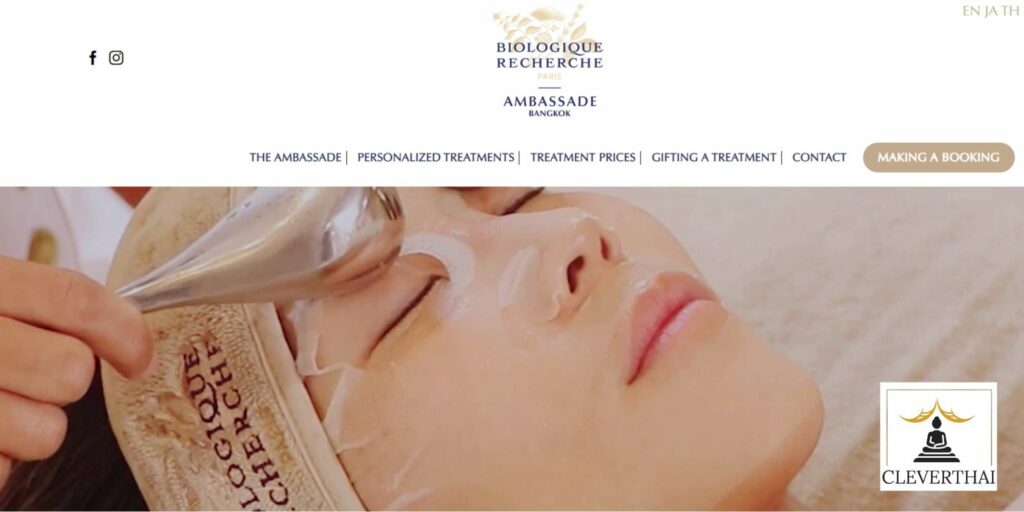 Biologique Recherche Homepage