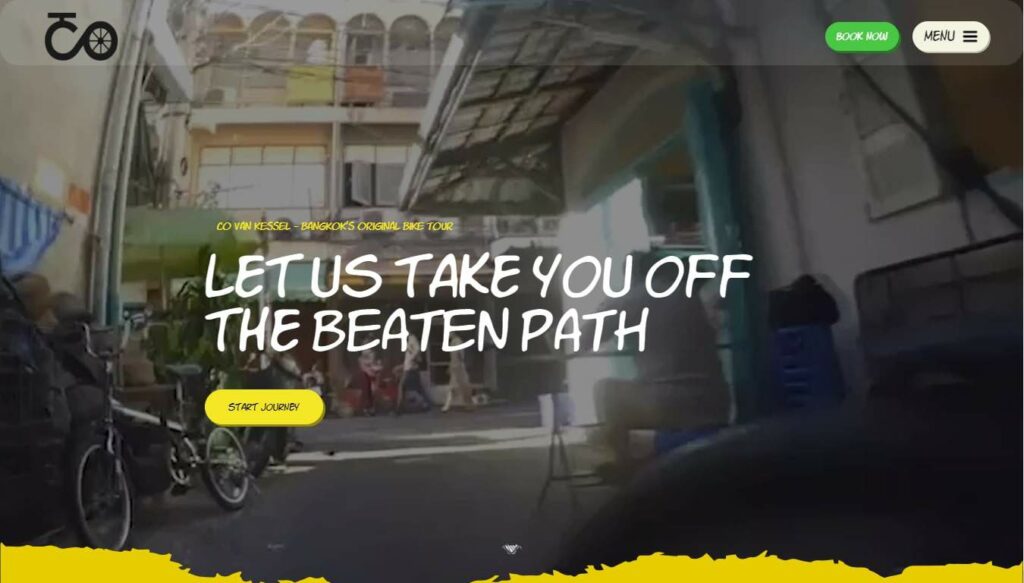 Co van Kessel Bangkok Tours Homepage