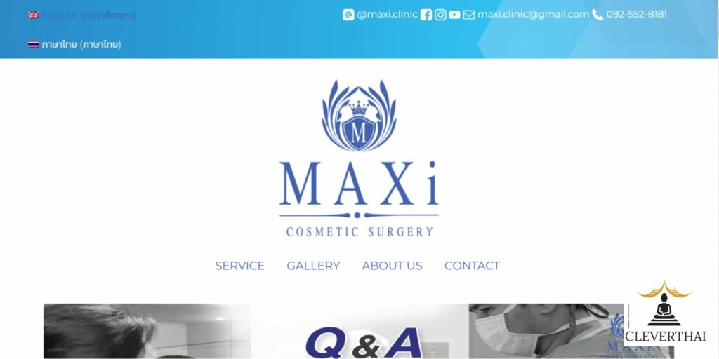 Dr. Kanit Wittayavanichai - MAXi Cosmetic Surgery Homepage