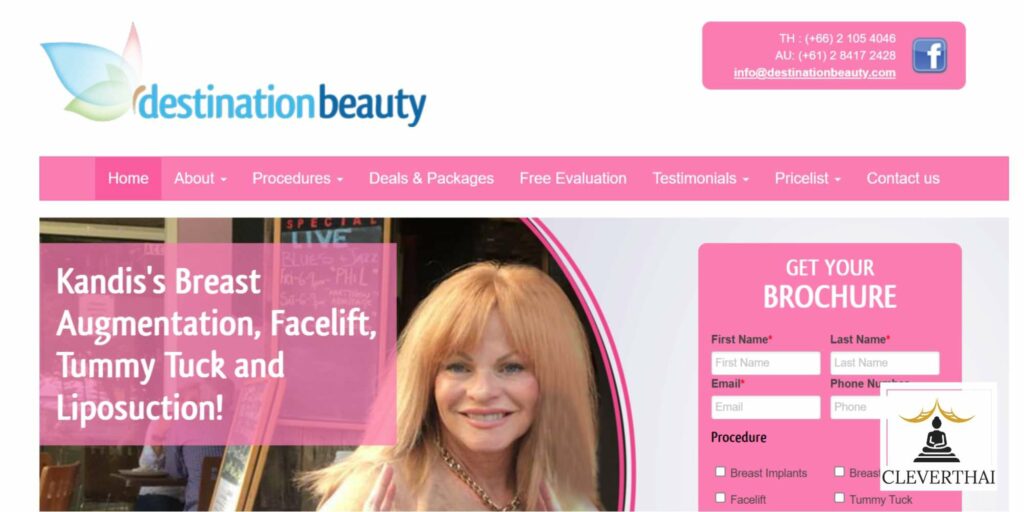 Dr. Narongdej Jiarapeepan - Destination Beauty Homepage