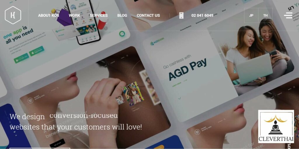 KOS Design Homepage