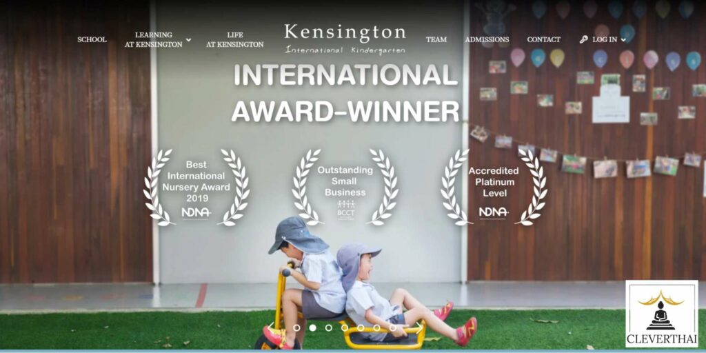 Kensington International Kindergarten Homepage