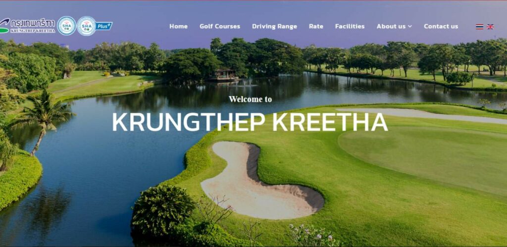 Krungthep Kreetha Golf Course Homepage