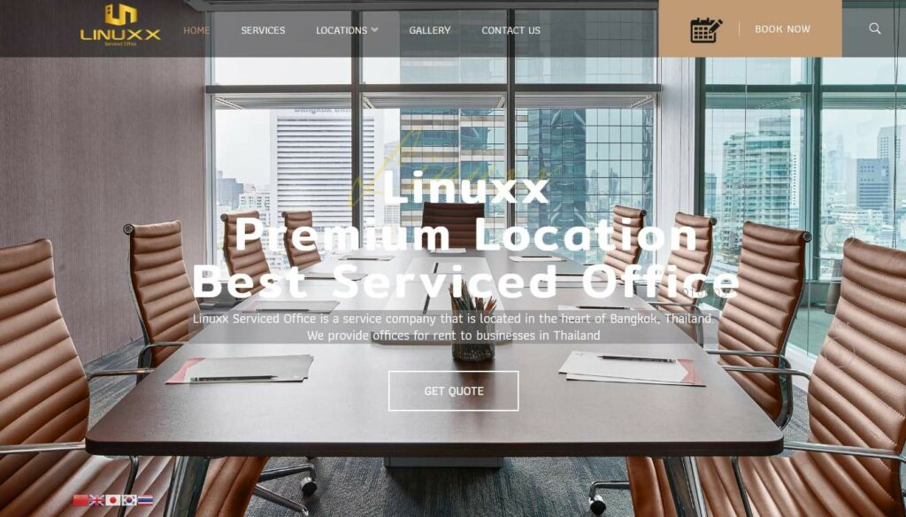 Linuxx Serviced Office at President Tower Homepage