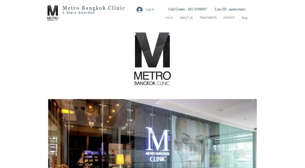 Metro Bangkok Clinic Homepage