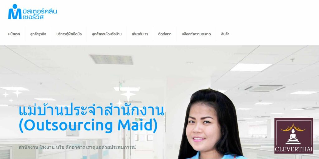 Mister Clean Service Homepage