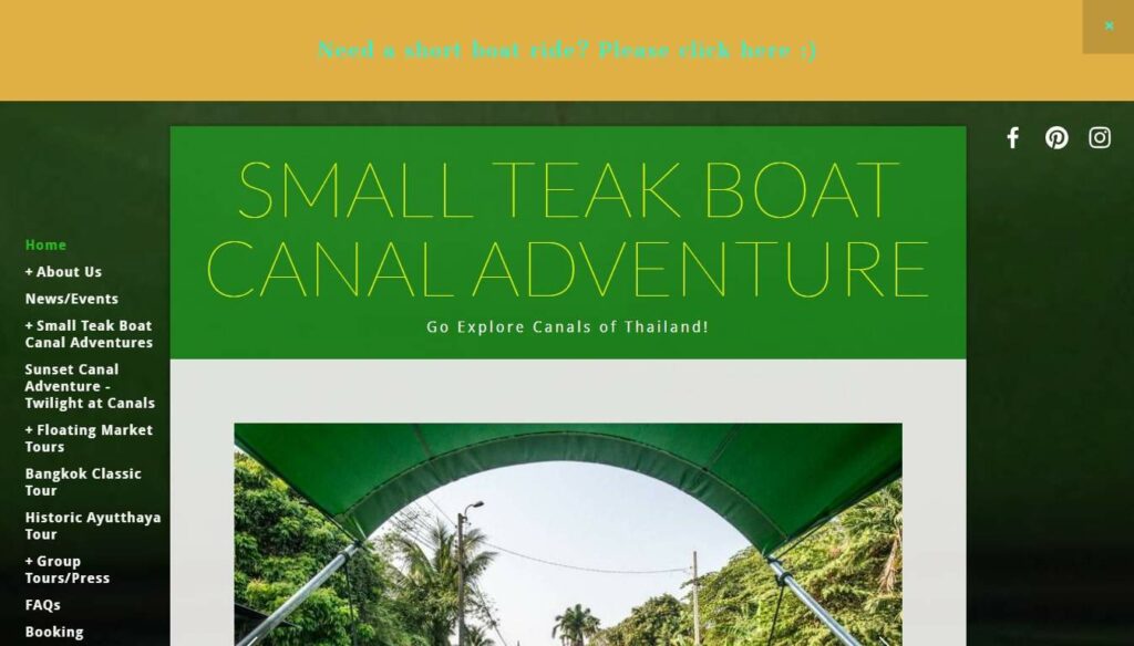 Pandan Tour Homepage