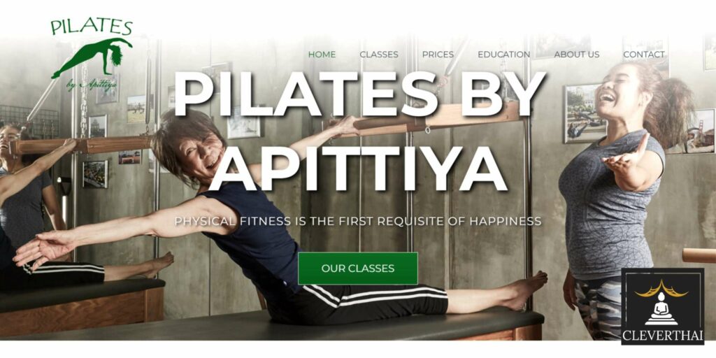 Pilates By Apittiya Homepage
