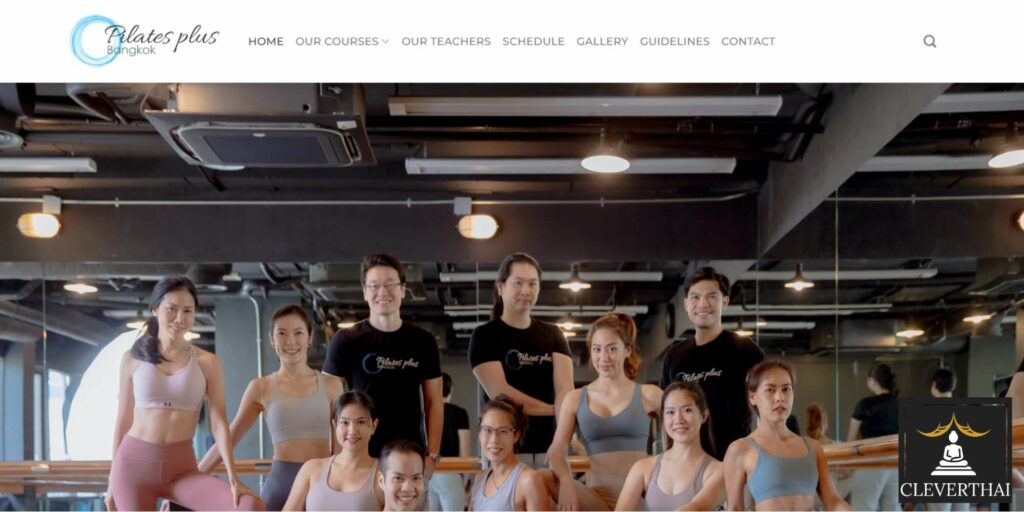 Pilates Plus Bangkok Homepage