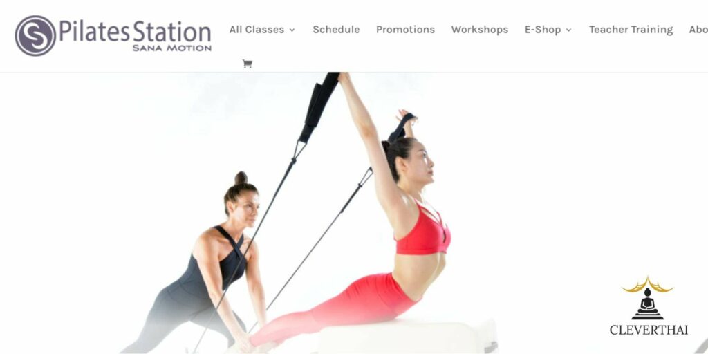 Pilates Station Homepage