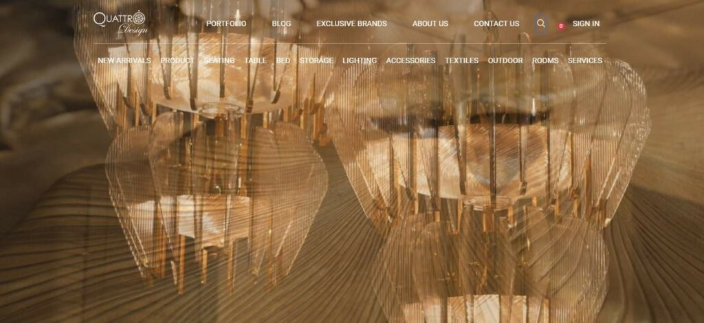 Quattro Design Homepage