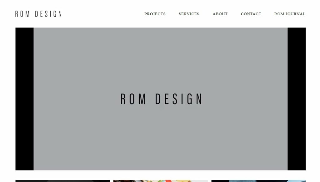 ROM DESIGN Homepage