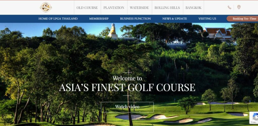Siam Country Club Bangkok Homepage