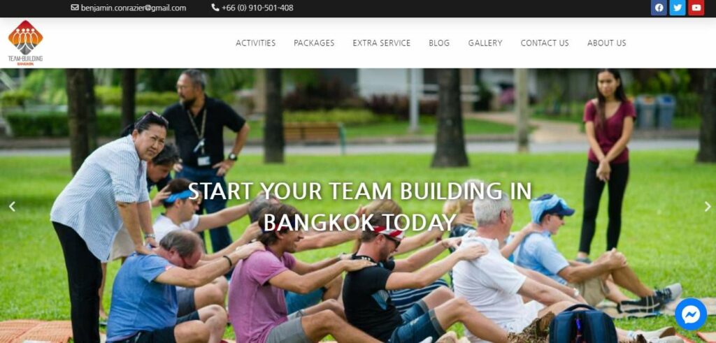 Team Building BKK Homepage