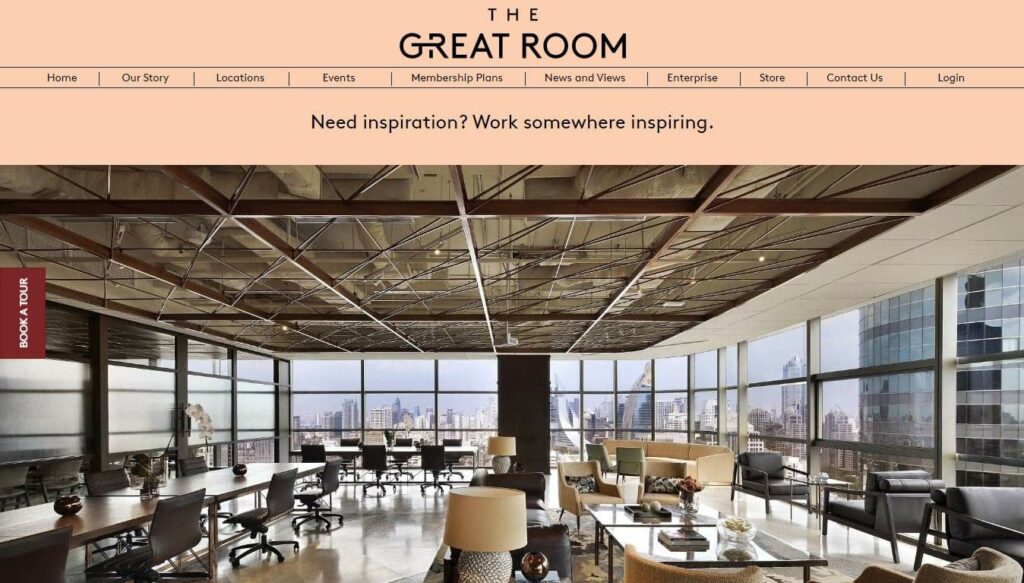 The Great Room Gaysorn Tower Homepage