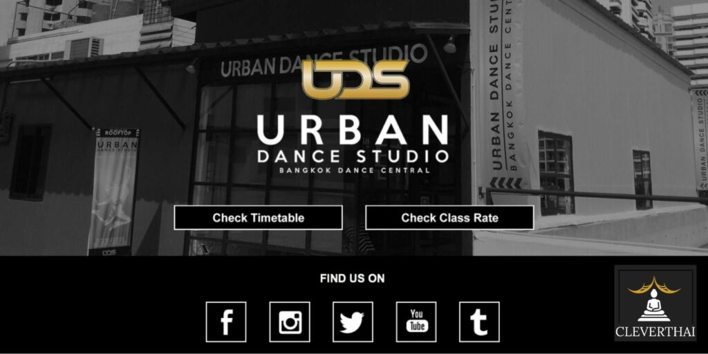 Urban Dance Studio Homepage