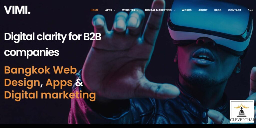 Vimi.co Digital Agency Homepage