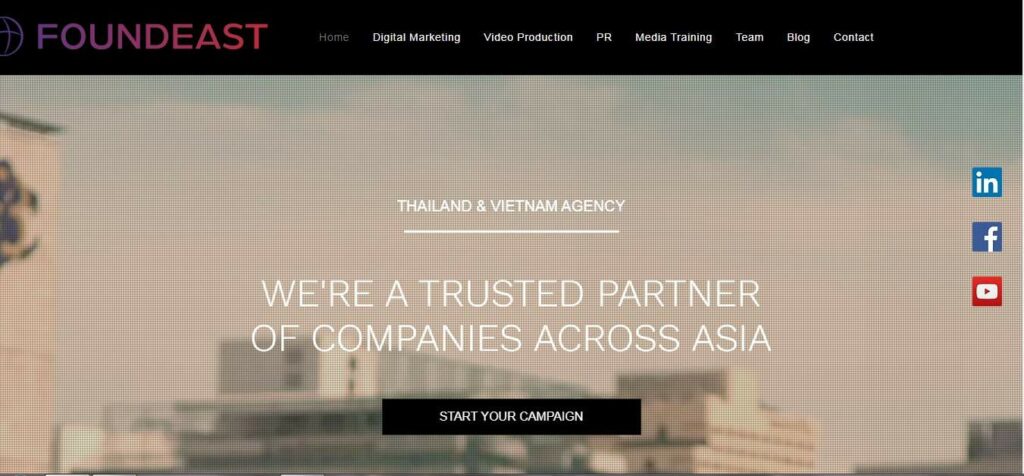 Foundeast Homepage