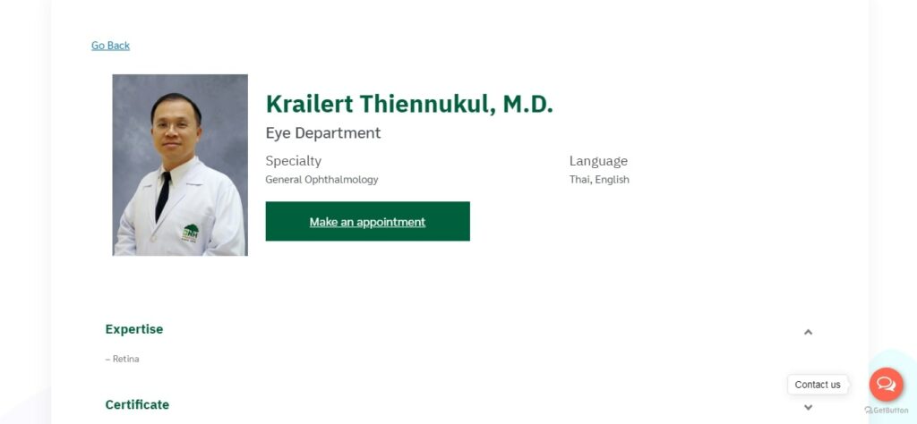 Krailert Thiennukul, M.D.- BNH Hospital Homepage