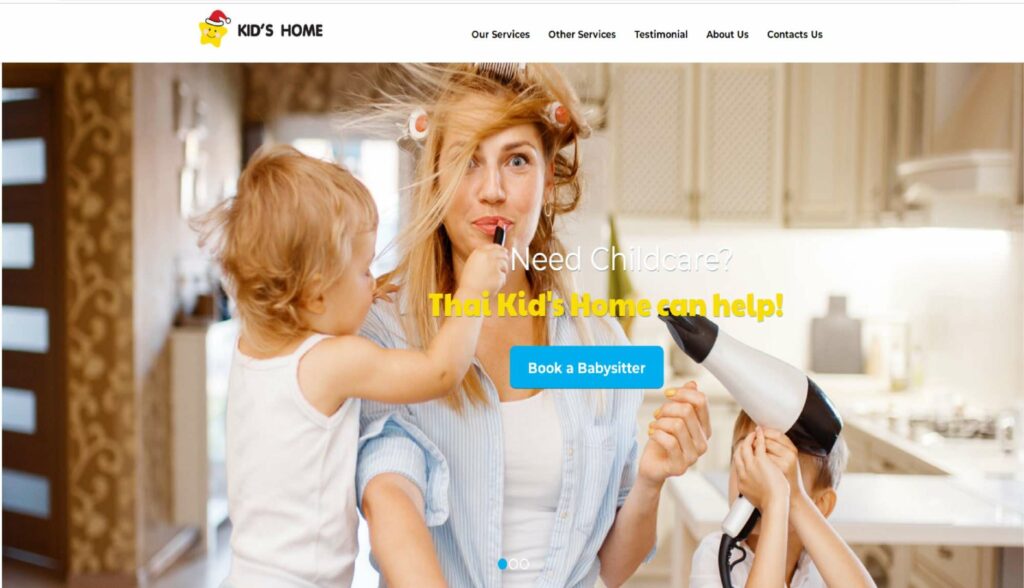 Kid’s Home Homepage
