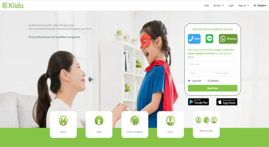 Kiidu Homepage