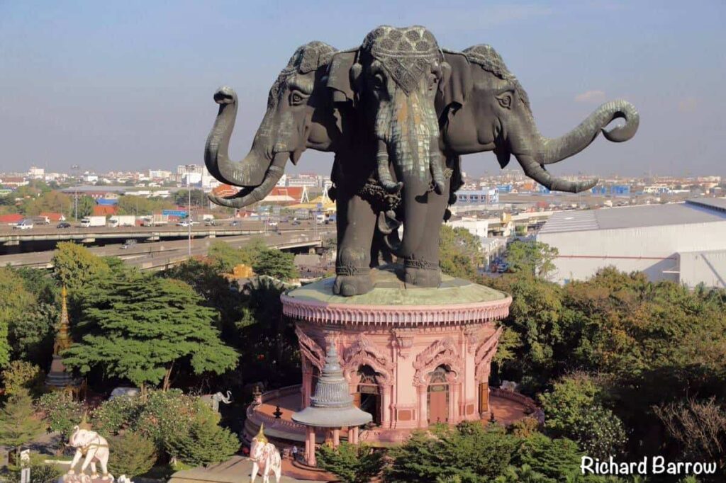 Check out the Erawan Museum's three-headed elephant.