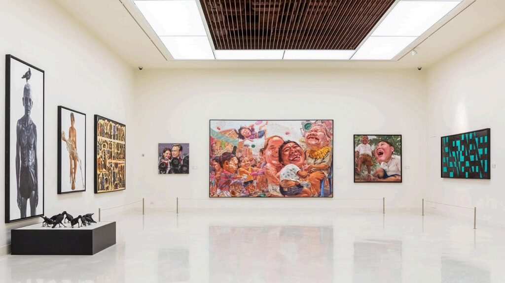 Explore the exhibits at the Museum of Contemporary Art