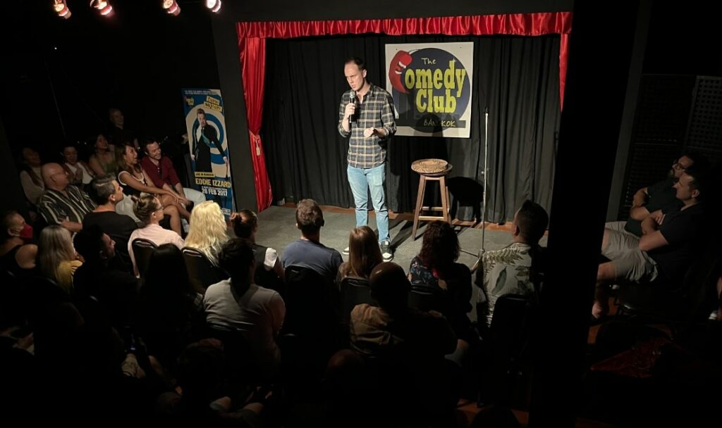 Laugh out loud at The Comedy Club Bangkok.