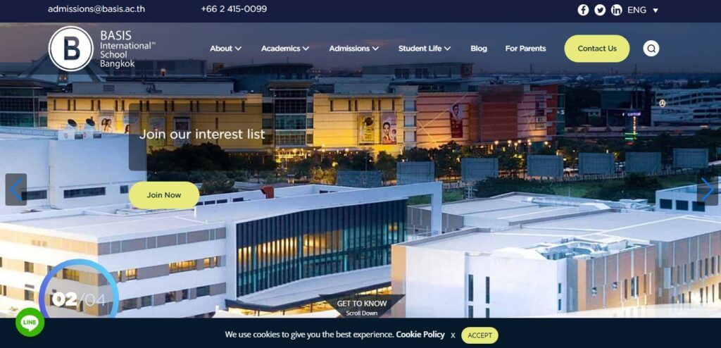 BASIS International School Bangkok's Homepage