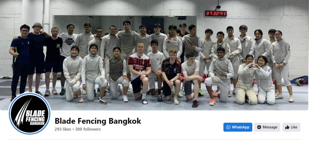 Blade Fencing Bangkok's Homepage