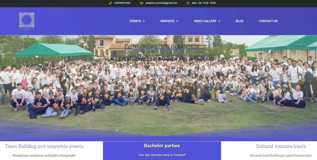 Event Organizers Bangkok's Homepage