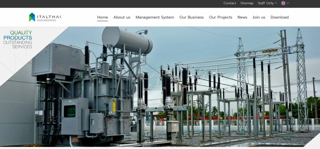 Italthai Engineering Co., Ltd Homepage