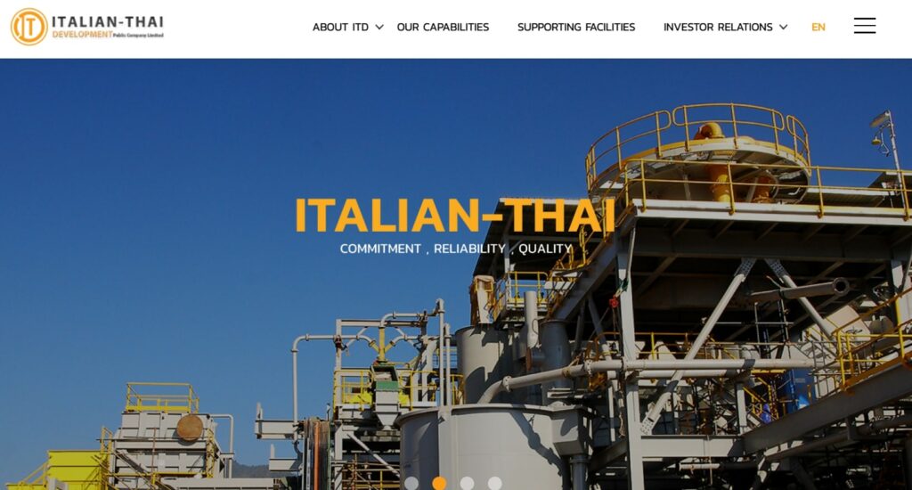 Italthai Engineering Co., Ltd. Homepage