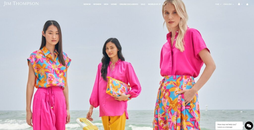 Jim Thompson Factory Outlet's Homepage