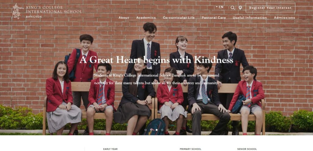 King’s College International School Bangkok's Homepage