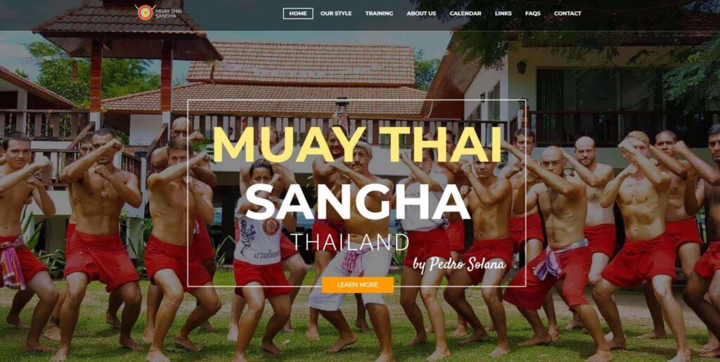 Muay Thai Sangha's Homepage