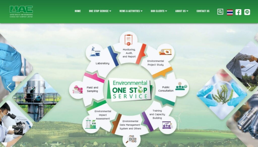 United Analyst and Engineering Consultant Co., LTD. Homepage