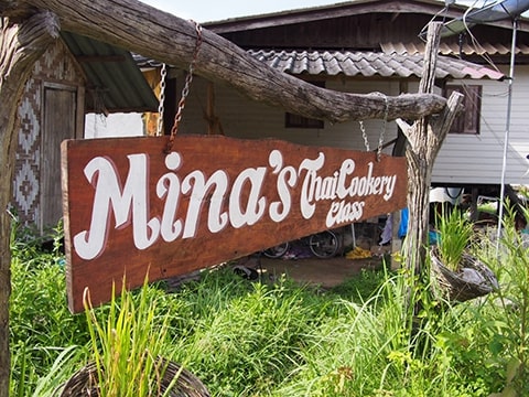 Learn to cook Thai cuisine at Mina's Cooking Classes' Homepage