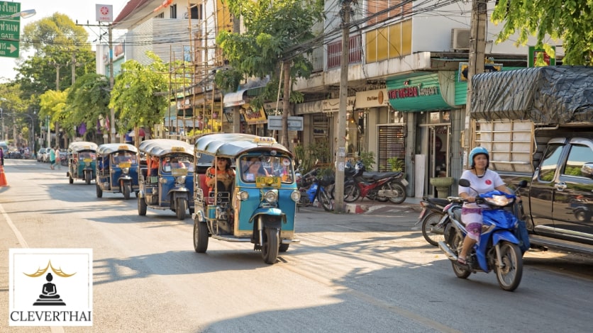 Overloaded ?, A not uncommon sight in Thailand.A very well …