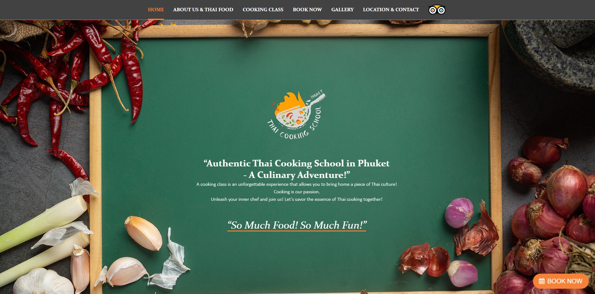 Kata Thai Cooking homepage