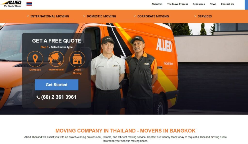 Allied Moving Services Thailand