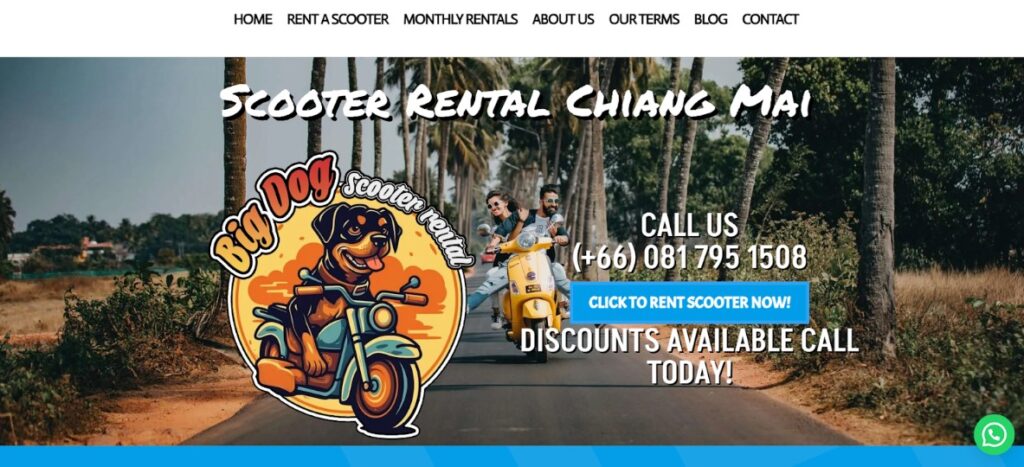 Big Dog Scooter Rentals