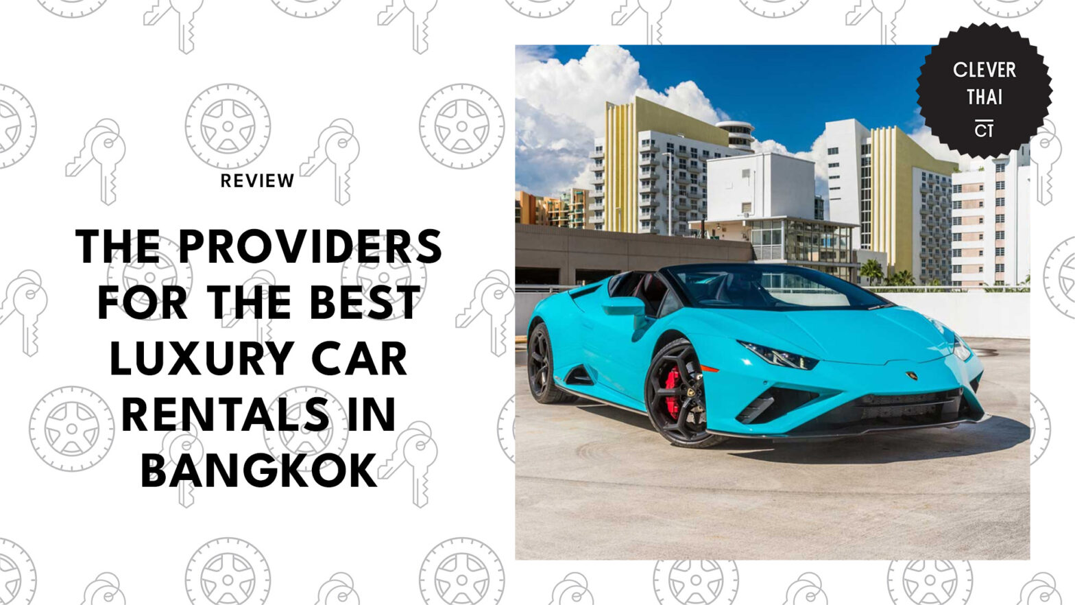 The 5 Providers for the Best Luxury Car Rentals in Bangkok [2026 ]