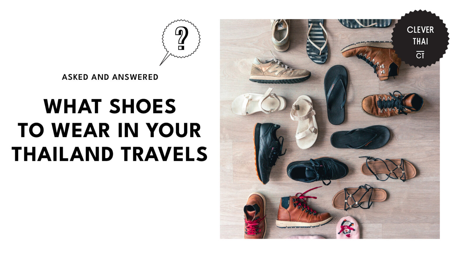 A guide to choosing the right shoes for Thailand