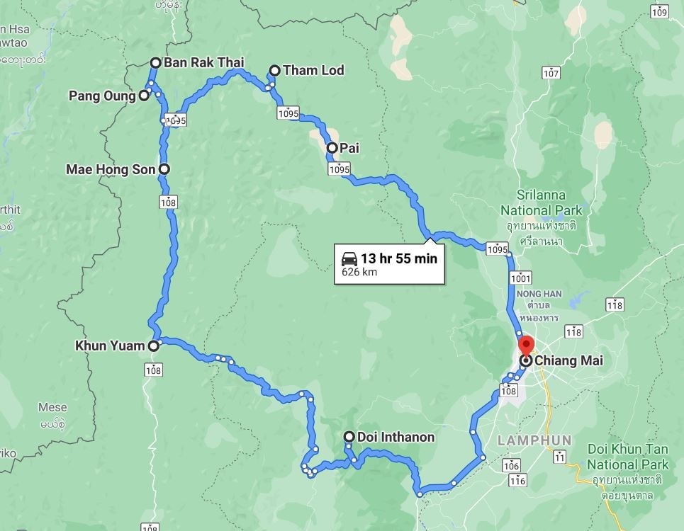 mae-hong-son-loop-map