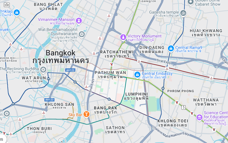pathum-wan-map