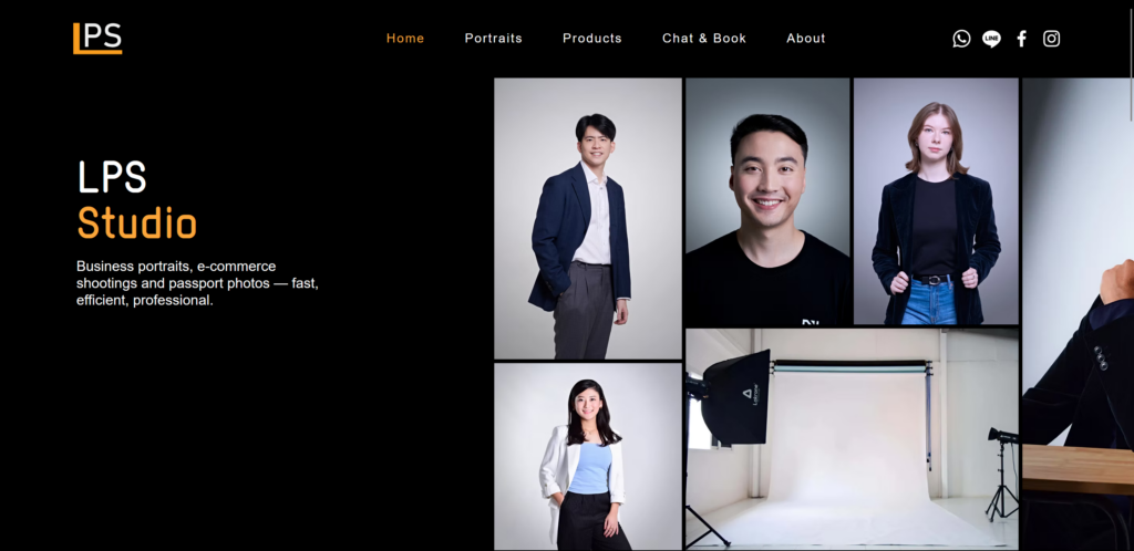 lps studio homepage
