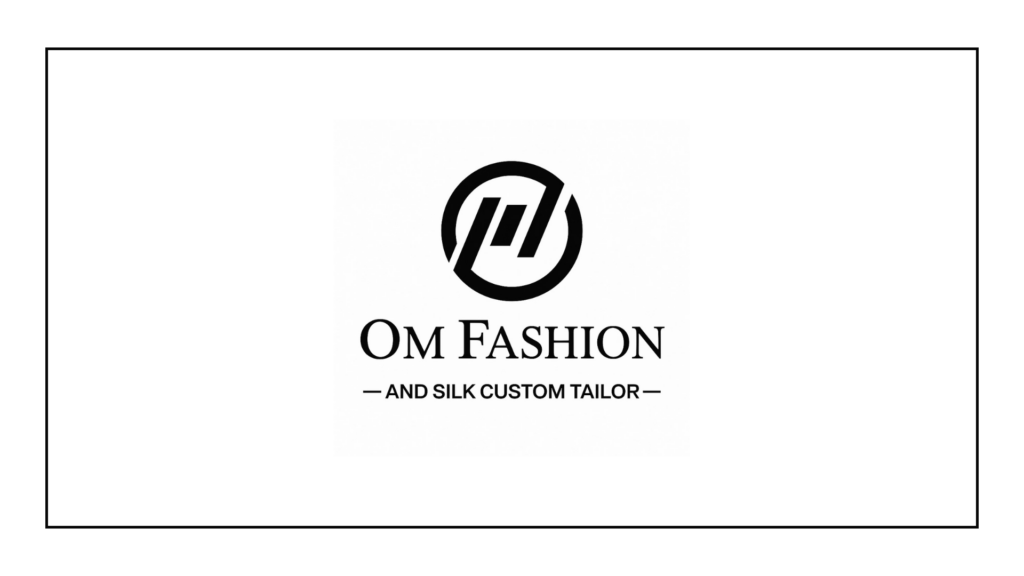 om-fashion-and-silk-custom-tailor-logo